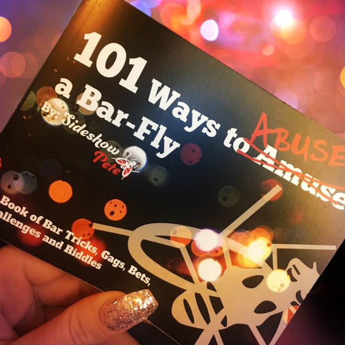 101 Ways to Amuse Abuse a bar-fly bar trick book